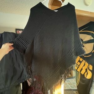 Black poncho